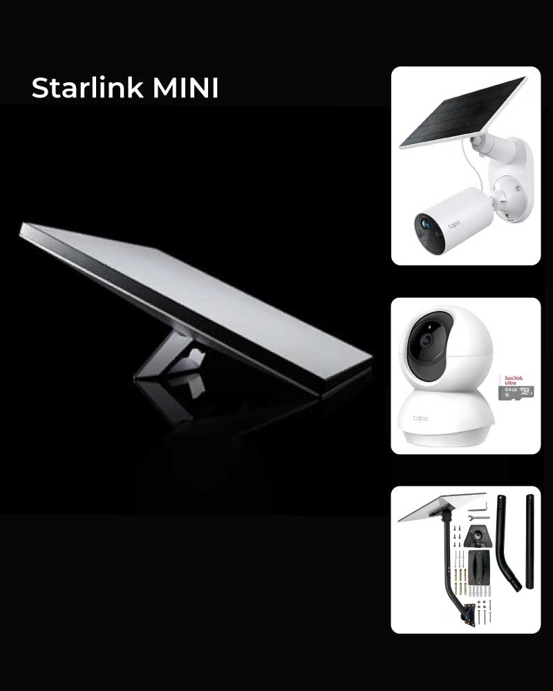 Kit Starlink Mini + Seguridad